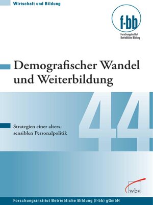 cover image of Demografischer Wandel und Weiterbildung